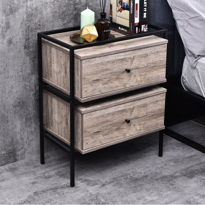 Williston Forge Nachttisch Hemsworth & Bewertungen | Wayfair.de